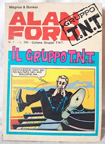 Fumetto gruppo alan - gruppo,
