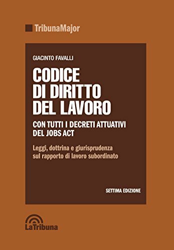 Codice diritto del lavoro - codice,