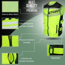 Gilet HI-VIZ Alta Visibilità