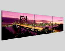 Quadri città panoramica New York bridge VI Q3 stampe canvas