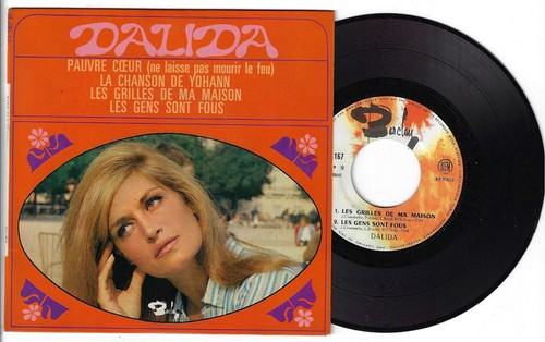 Dalida poore coeur - coeur, vinile