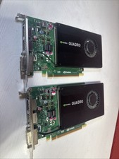 2 NVIDIA Quadro K2200 4 GB GDDR5 scheda grafica video GPU 2x DisplayPort 1x DVI