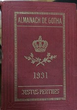 Almanach de Gotha 1931