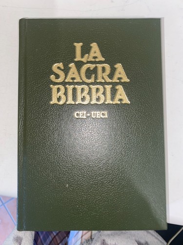 Sacra bibbia cei ueci - la,