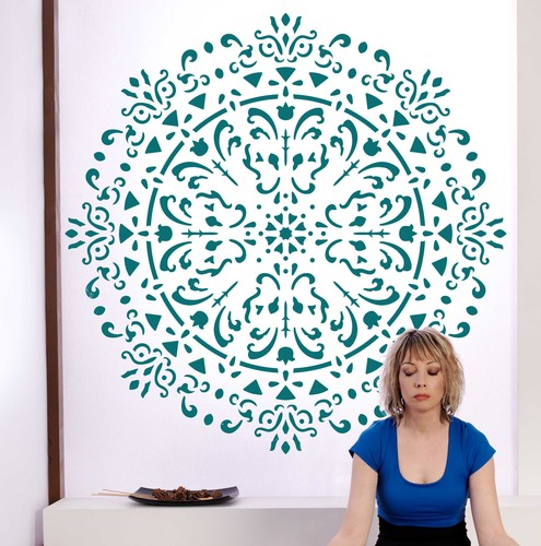 Mandala grandi pareti - , stencil