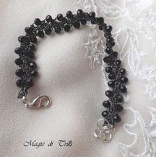 Bracciale donna lavorato ad