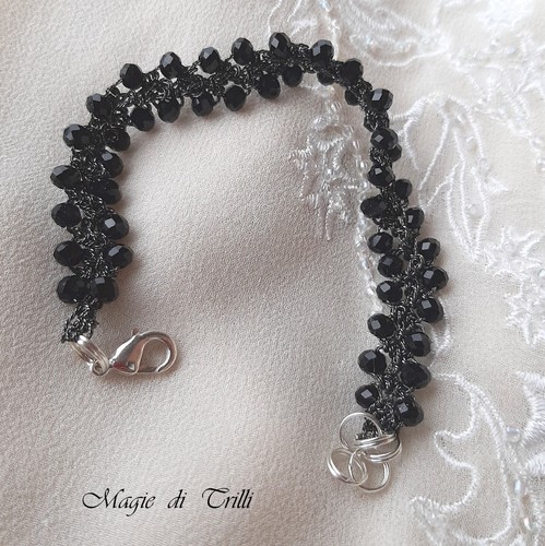 Bracciale donna lavorato - , ad