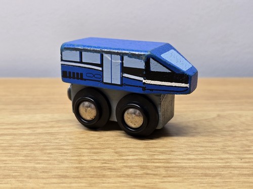Motore treno blu legno ikea - motore,
