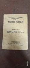 Moto Guzzi AIRONE 250  LIBRETTO USO E MANUTENZIONE ORIGINALE