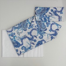 ETRO HOME - COMPLETO LENZUOLO MATRIMONIALE " PAISLEY " BLU