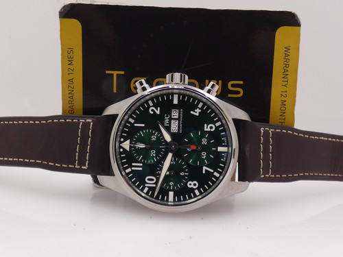 Cronografo iwc pilot green - cronografo,