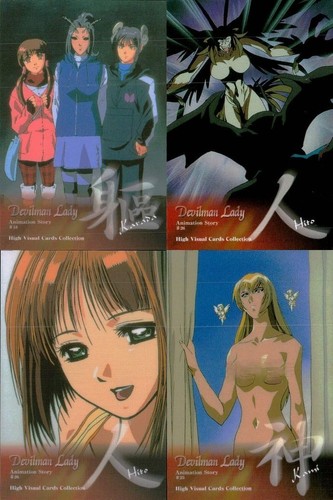 Lotto carte devilman lady - lotto, go