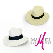 Cappello stile Panama paglia