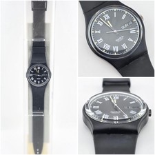 Swatch Gent GB722 Black 1991