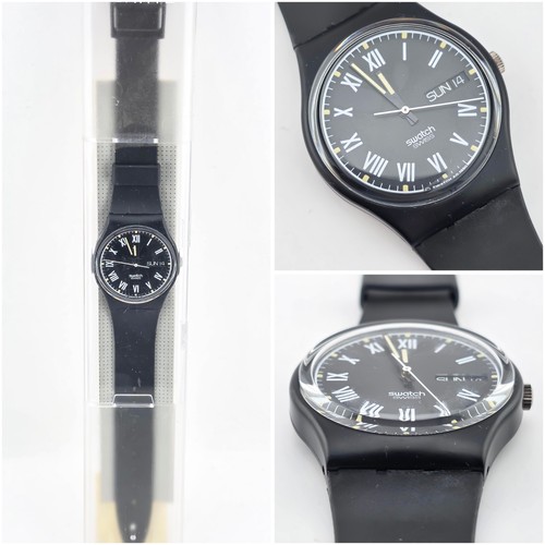 Swatch gent gb722 black 1991 - gent,