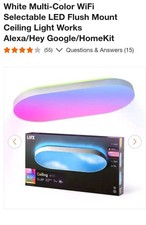 LIFX 26 pollici Luce LED da incasso selezionabile Smart WiFi a capsula ovale con Alexa