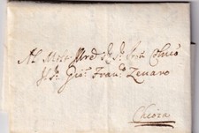 8174-REPUBBLICA DI VENEZIA, PREF., DA BATTAGLIA ( TREVISO) A CHIOGGIA, 1724