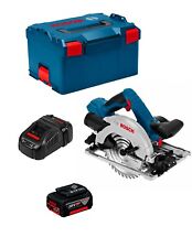 Bosch professional sega circolare bosch gks 18v-57 g (1 x 5,0ah + gal1880cv + l-