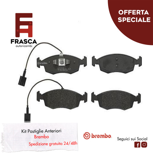 Pastiglie freno anteriori fiat - pastiglie,