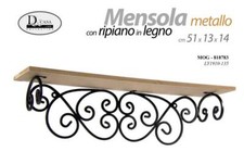 Mensola da Parete METALLO NERO