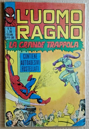 Uomo ragno fumetto corvo - l’uomo,