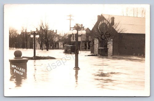 Jh8 ohio rppc - cartolina, c1910
