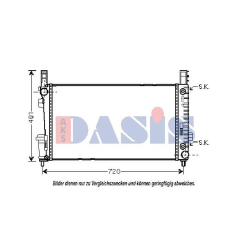 Aks dasis radiatore acqua - aks,
