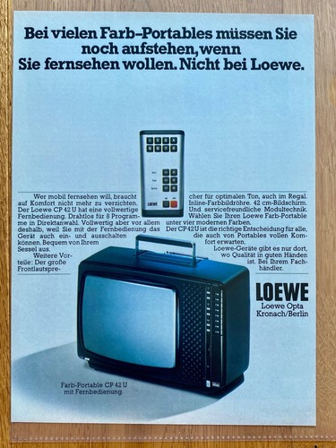 Loewe televisore portatile - televisore, a