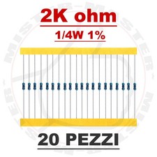 2K ohm RESISTORI A FILM