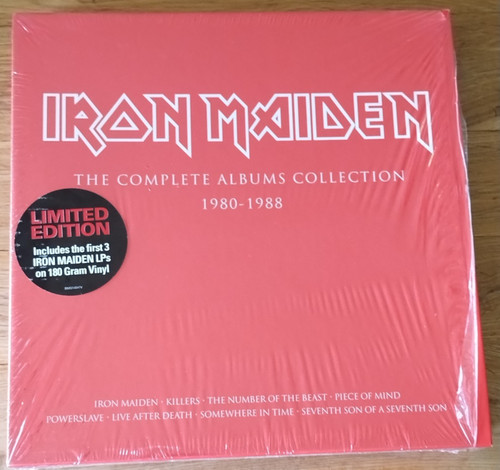 Iron maiden complete albums - maiden,