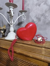 Telefono fisso cuore rosso - fisso,