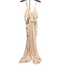 Zara Cream Halter Jumpsuit