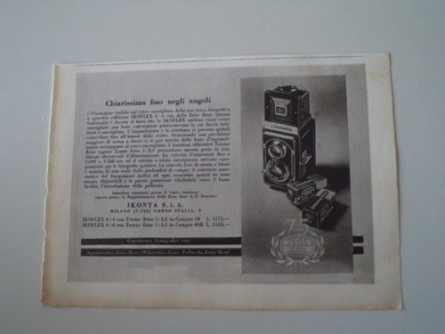 Advertising pubblicità 1938 - pubblicità,
