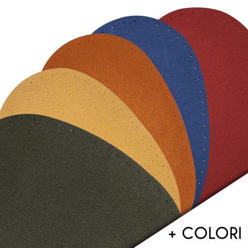 Toppe scamosciate - toppe,