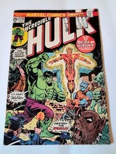 INCREDIBLE HULK #178 Anni 60 Marvel Comics (VG) Death Of WARLOCK RARO!!!  