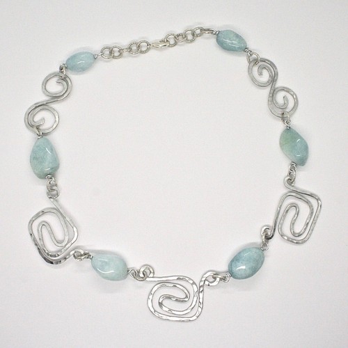 Collana alluminio lunga 50 - il,