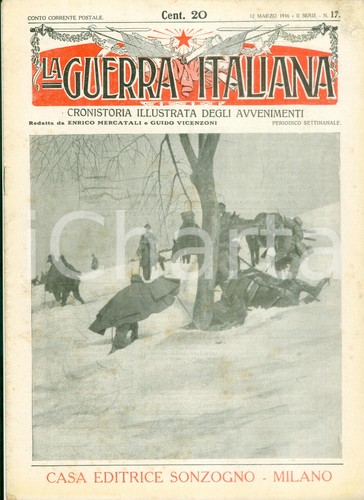 1916 guerra italiana ww1 - la,