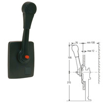 Teleflex 700SS single lever