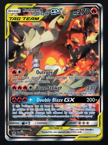 Reshiram charizard gx - reshiram,
