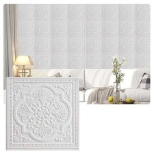 Pannelli Piastrelle Autoadesivi Facile Installazione Isolamento Acuro Migliora Arredamento Soggiorno