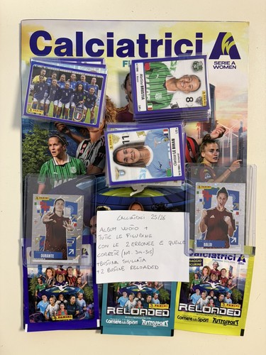 Panini calciatrici album - panini,