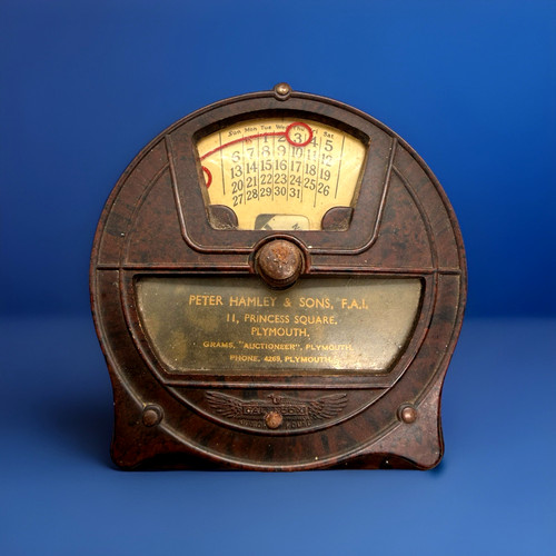 Vintage desk calendar calendox - desk,