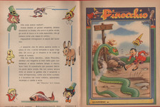 QUADERNO PINOCCHIO MAI USATO