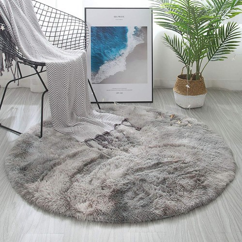 Tappeto shaggy rotondo tappeti - tappeto,