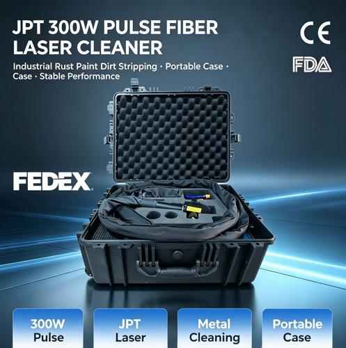 Valigia pulitore laser fibra