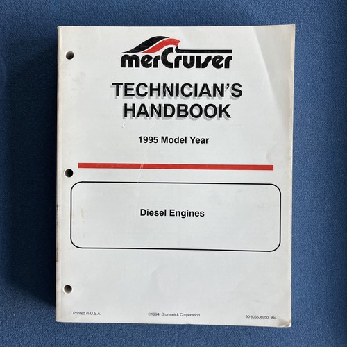 1995 mercruiser technician - mercruiser, technician's