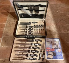 Set coltelli da cucina professionali 24PZ Valigetta  Nuovo