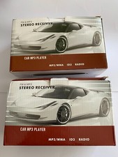 2 x Autoradio Singolo Din con