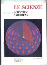 rivista LE SCIENZE N. 207 -