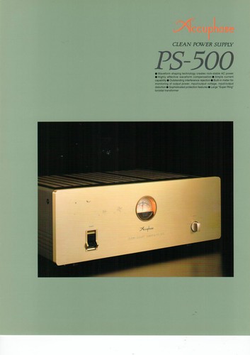 Depliant accuphase - depliant,
